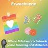 LGBT*-Beratung für Jugendliche und junge Erwachsene. Offene Telefonsprechstunde jeden Dienstag und Mittwoch von 12 bis 13 Uhr. Telefonnummer: 089 55266986